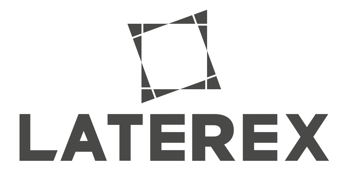 Laterex építő Zrt logó