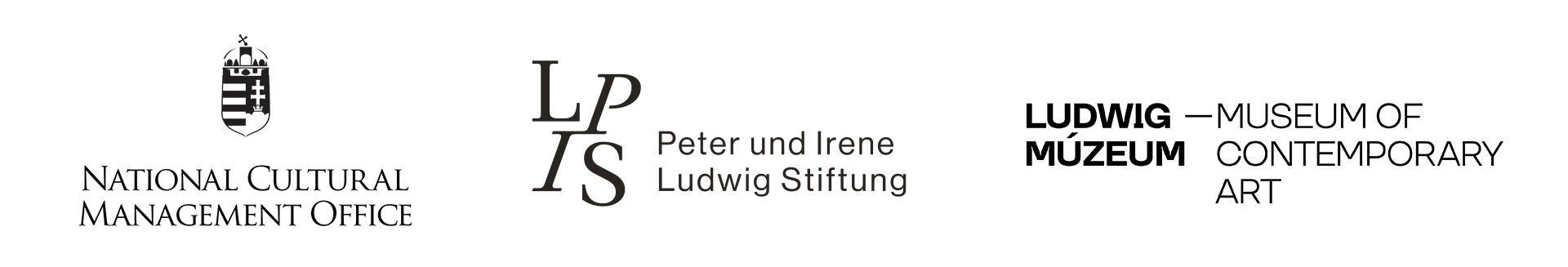 Supporters and sponsors: National Cultural Management Office, Peter und Irene Ludwig Stiftung